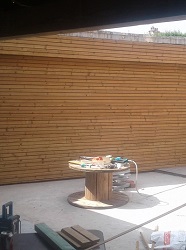 houten gevel